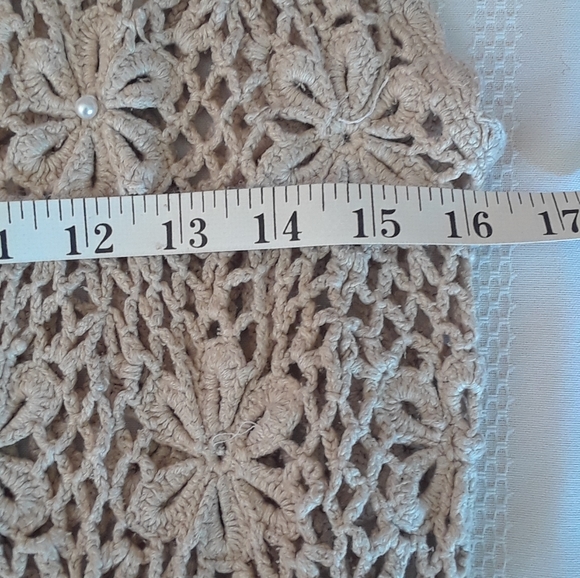 Vintage crocheted tunic - Picture 5 of 6